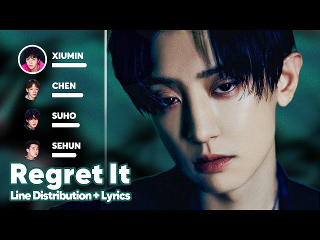 EXO - Regret It (Line Distribution + Lyrics Karaoke) PATREON REQUESTED