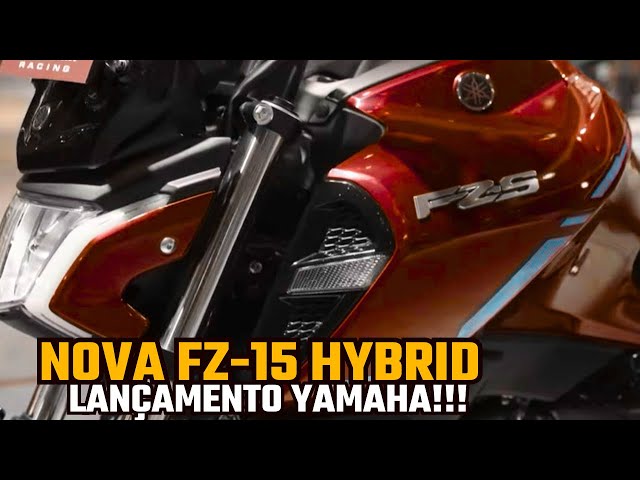 🚨Yamaha Lança a NOVA FZ15 HYBRID 2025/26