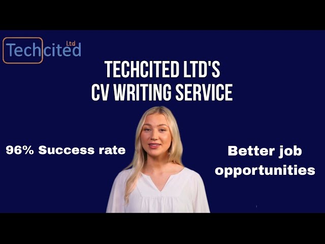 What is a good CV and why is it important? | Presented by Techcited Ltd & Tech Career X Gen.