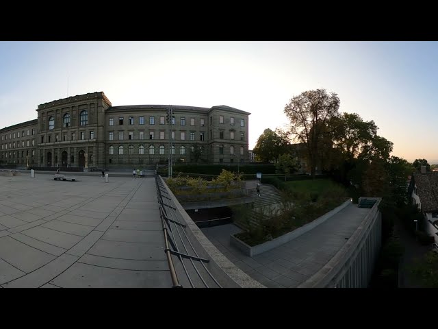 Niederdorf, Grossmunster, Lenin's Apartment, ETH - Zurich, Switzerland (360° VR Video)