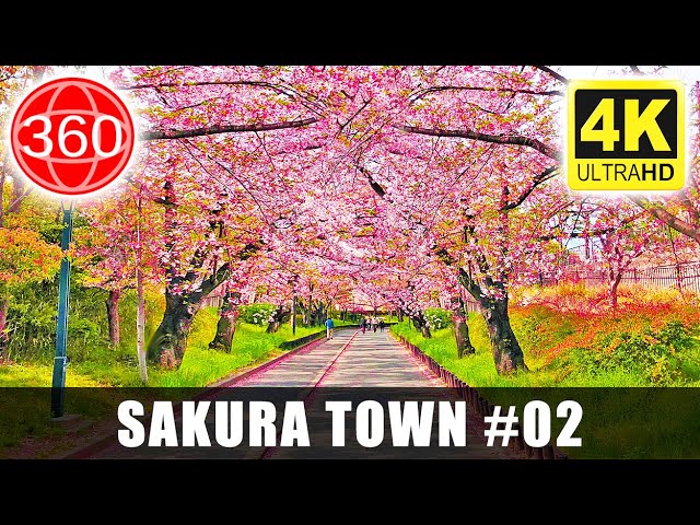 [4K 360°] Sakuranomiya ( PART 02 ): Sakura Town - Inside Kema Sakuranomiya Park || JAPAN 360