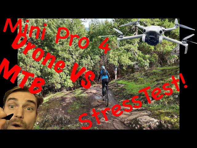 Activetrack STRESS TEST! Dji Mini Pro 4 VS MTB