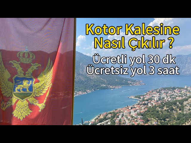 Biz denedik siz denemeyin / Kotor Kalesine nasıl çıkılır ? #balkan #montenegro