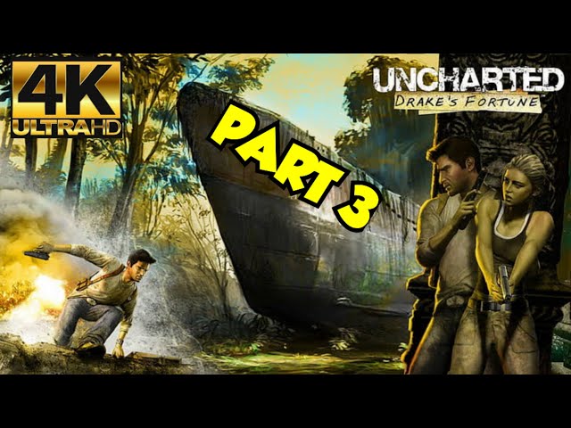 Uncharted 1 ps5 gameplay 4k part 3 #uncharted #ps5gameplay #4k