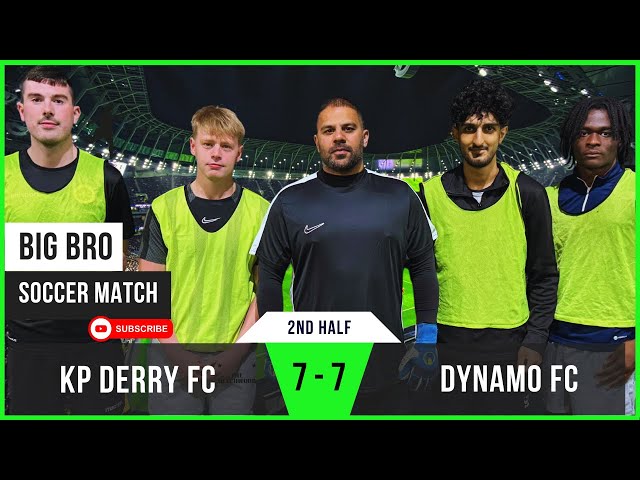 KP Derry 7-7 Dynamo | Akeel’s Heroics Keep Dynamo Level | Big Bro Soccer (2nd Half)