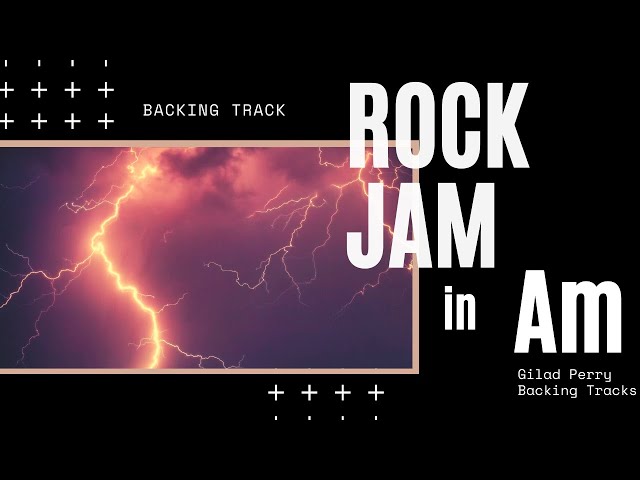 Rock Jam || Am || Backing Track