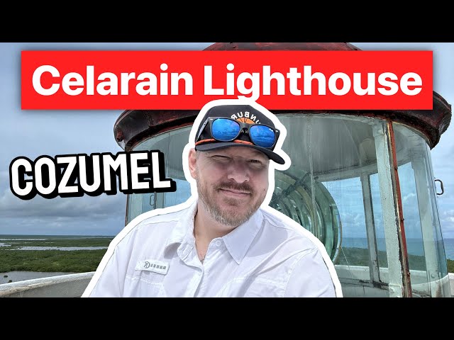 Climbing Cozumel's Celarain Lighthouse: Stunning 360° Views from the Top! #lighthouse