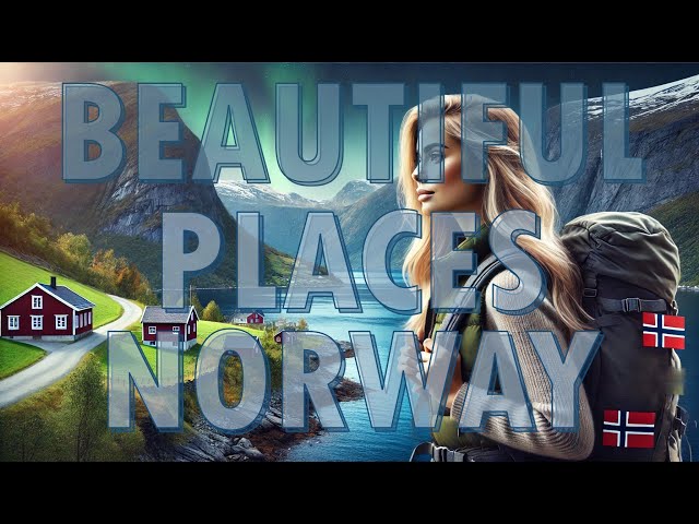 Beautiful Places To Visit | Norway | Northern Lights, Fjords, Mountains, Polar Bears: #travelvideo