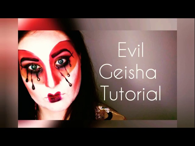 Evil Geisha Makeup Tutorial