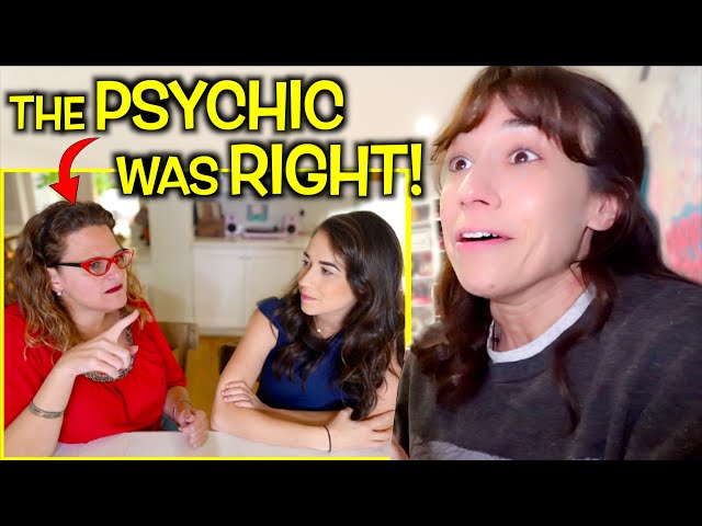 REACTING TO THE PSYCHIC READING OF MY TWIN PREGNANCY!