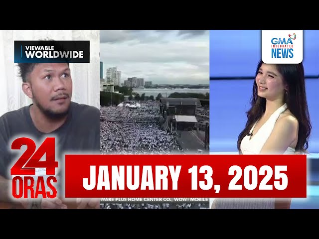 24 Oras Express: January 13, 2025 [HD]