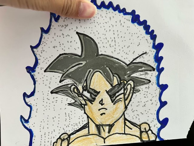 Mui Goku drawing