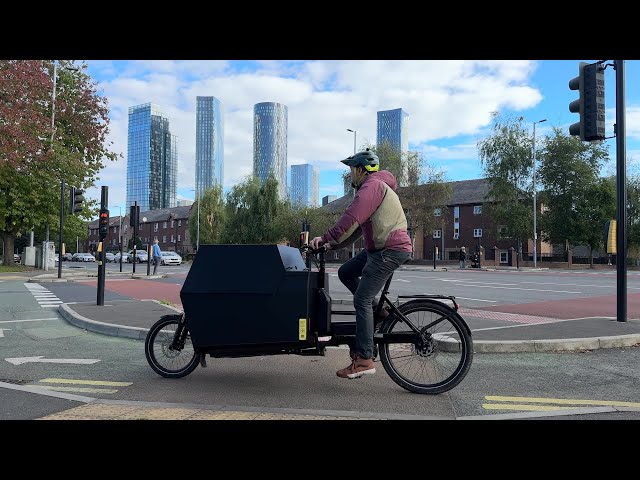 The Manchester shop delivering change on two wheels