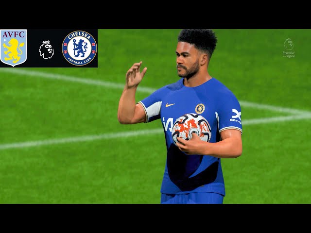 FC 24_ Aston Villa vs. Chelsea FC - English Premier League 23/24 Full Match | PS5™ [4K60]