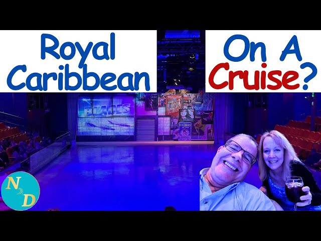 Allure of the Seas Ice Skating - On A Cruise Ship? Wow!