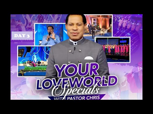 LIVE: YOUR LOVEWORLD SPECIALS with PASTOR CHRIS || SEASON 11 PHASE 2 || DAY 3 || FEBRUARY 7TH 2025