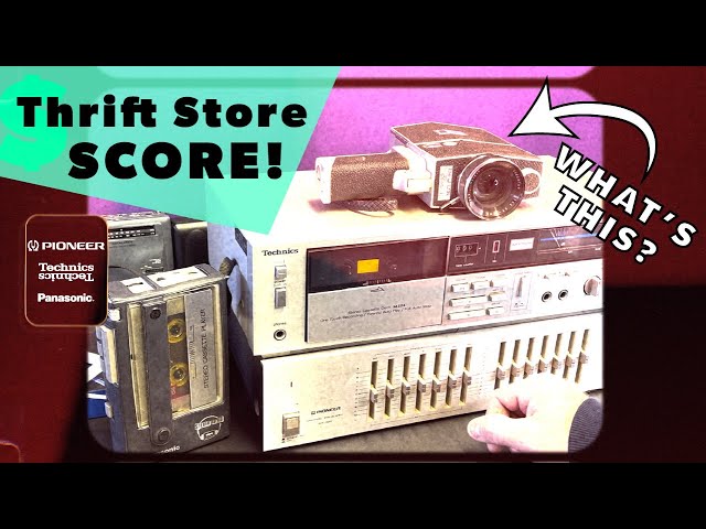 Unbelievable Thrift Store Finds! Pioneer, Technics & More!