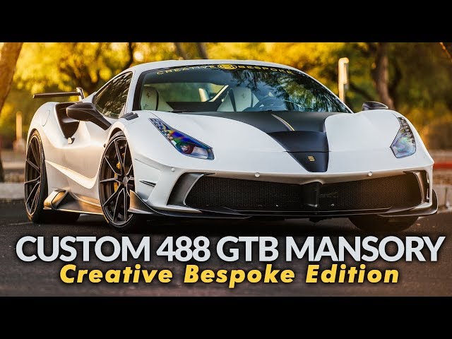 Custom Ferrari 488 GTB Mansory Creative Bespoke Edition -  FOR SALE