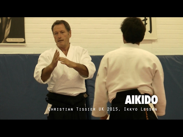 Aikido: Christian Tissier UK 2015 Ikkyo Lesson