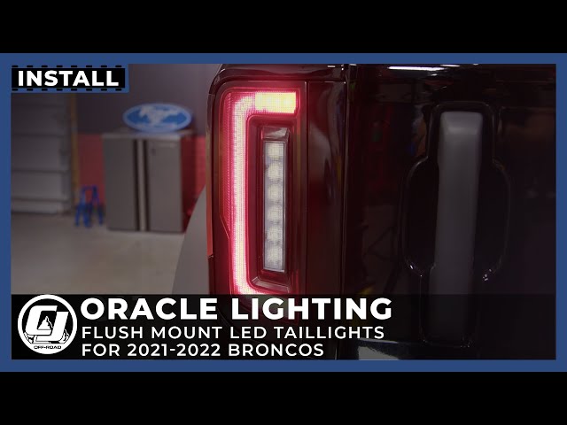 EXCLUSIVE Bronco Taillights Only at CJs | Oracle | 2021-2022