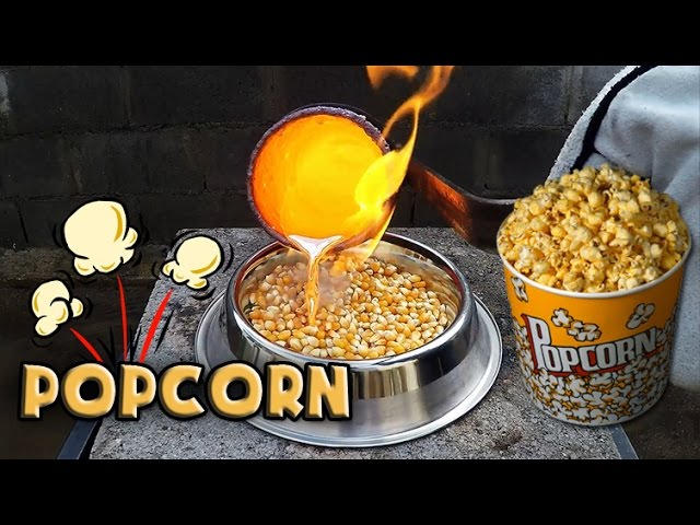 Molten Copper vs Popcorn