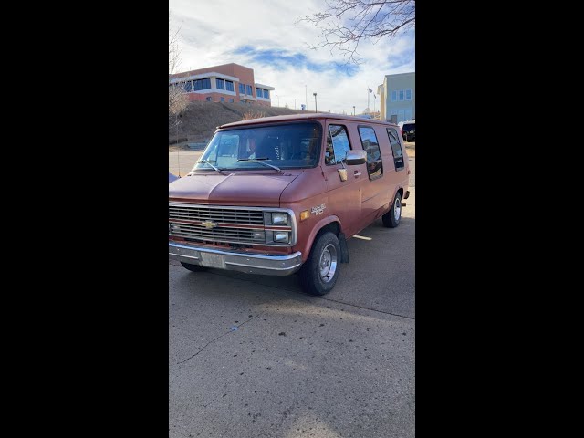 1984 Chevy Van Conversion  Part 1