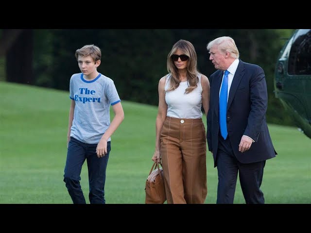 10 Photos That Prove Barron Trump Is A Normal 11-Year-Old.