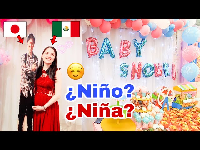 Así fue nuestro baby shower. Fiesta de Revelación de género ¿Será Niño o Niña?