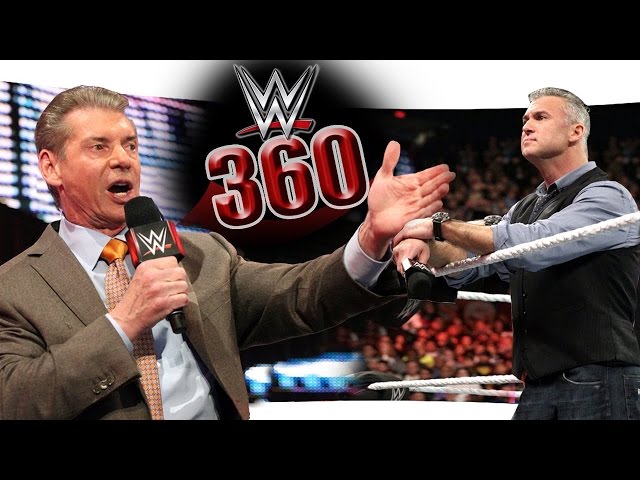 Die Konfrontation zwischen Shane und Mr. McMahon bei RAW in 360 Grad