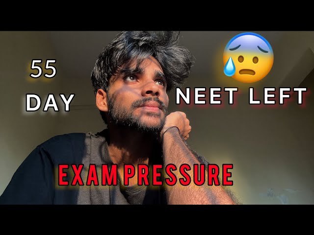 A day Neet aspirants 😰 55 day left study plan #studyvlog #dailyroutine