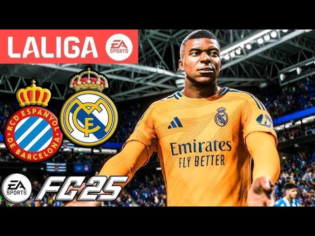 Real Madrid VS Espanyol  EA SPORTS FC 25 _ 2025