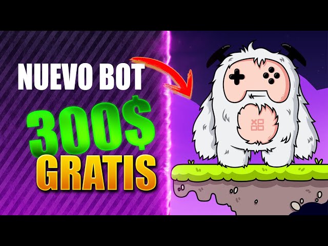 NUEVO Bot de Telegram que PAGA por JUGAR 2025! 300 USDT GRATIS