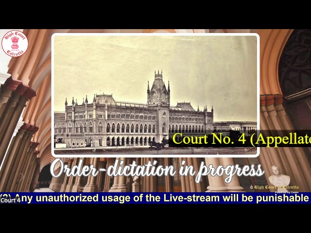 28 January 2025 | Court No. 4 | Live Streaming of the Court proceedings.