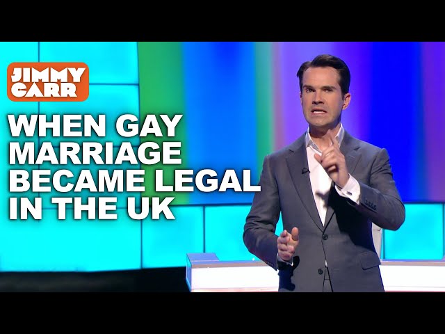 When Gay Marriage Became Legal in the UK | 8 Out of 10 Cats | Jimmy Carr