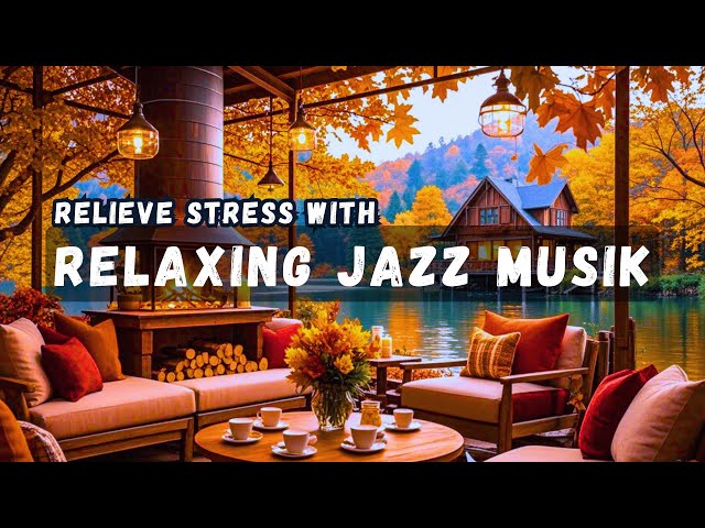 Stress Relief with Smooth Piano Jazz Music 🎹 Cozy Coffee Shop Ambience & Jazz Relaxing Music 🎺