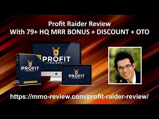 Profit Raider Review | 79+ HQ MRR BONUS + DISCOUNT + OTO