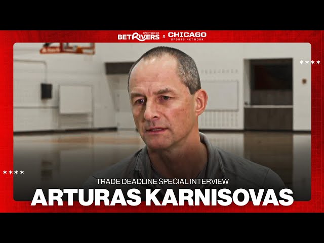 K.C. Johnson sits down with Arturas Karnisovas following trade deadline | CHSN Chicago Bulls