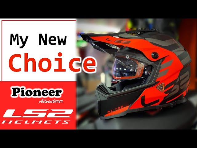 My LS2 Pioneer Evo Adventurer Helmet | Vlog | Majid Hashmi