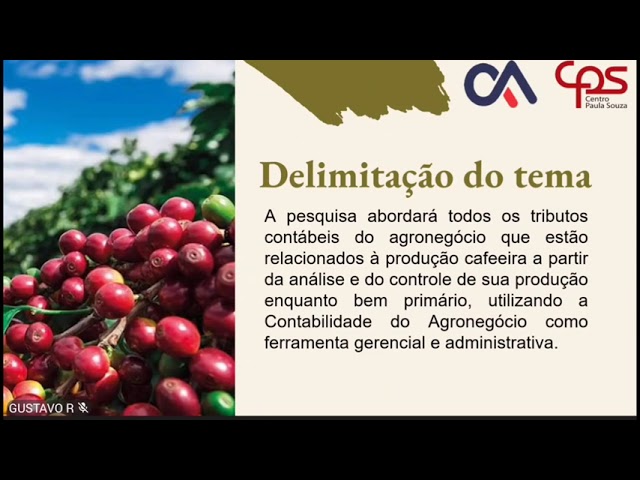 A Contabilidade do Agronegócio: um estudo dos tributos pertinentes à produção do café