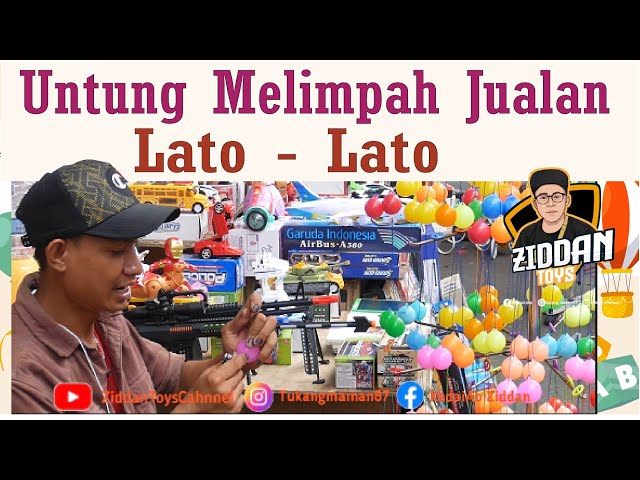 Untung jutaan rupiah Pedagang  lato lato di pasar pagi asemka #mainanviral #jualmainan #latolato