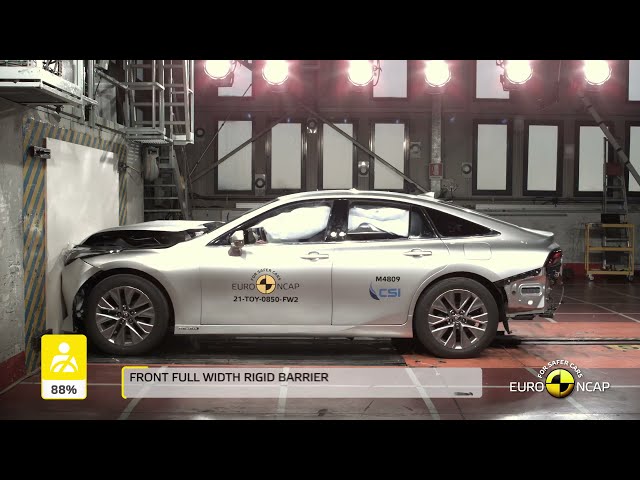 Euro NCAP Crash & Safety Tests of Toyota Mirai 2021 | Cars Trucks Jeeps