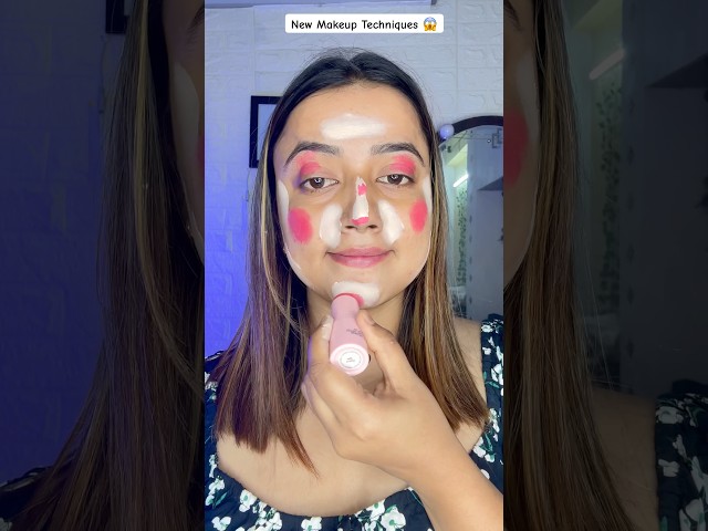 Try New Makeup Techniques 💄🤯😱 #shorts #trendinghacks #viralshorts  #viral #tiktok #viralvideo #hack