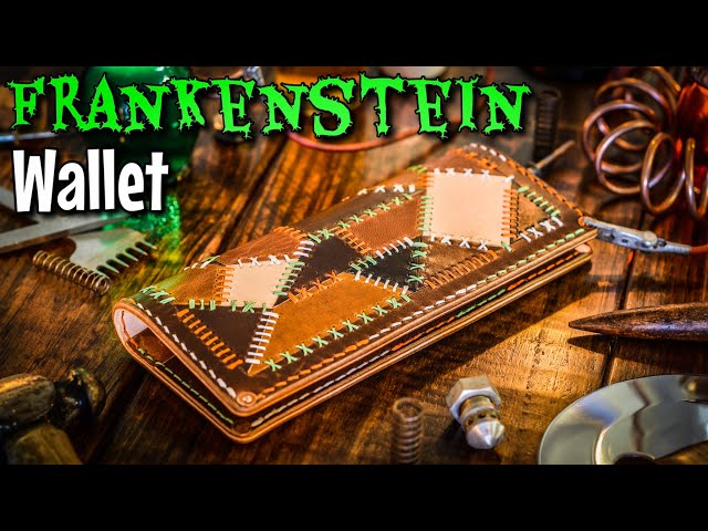 The Frankenstein Wallet - How It’s Made - Leather Craft