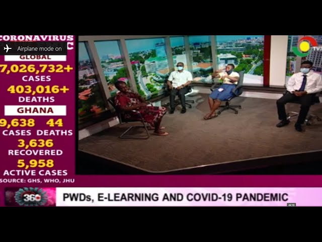 Discussing PWDs, E-learning and COVID-19 pandemic