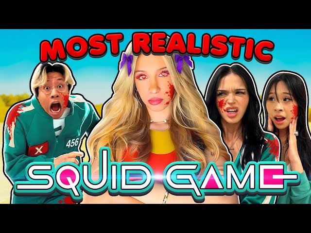 CHALLENGES in the MOST REALISTIC ROBLOX SQUID GAME for 1 MILLION ROBUX... *INSANE*