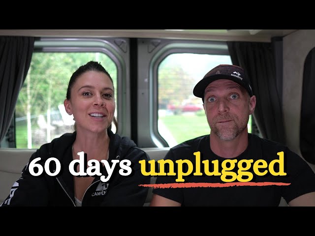 60 days of Boondocking with Lithium Battle Born Batteries | Full Time RV Living