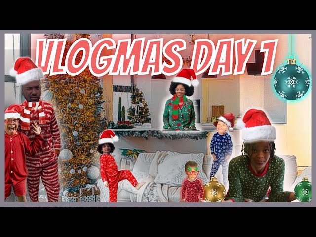 Vlogmas Day 1: Our Family’s Holiday Adventure Begins! 🎁