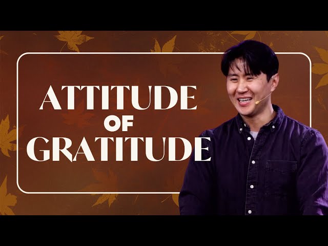 Attitude of Gratitude