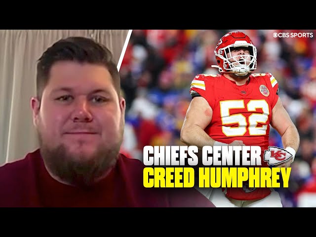 Creed Humphrey gives 4 nominees for offensive lineman of the year, talks potential Super Bowl 3-peat