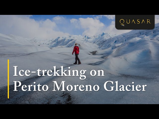 Ice-trekking on Argentina's Perito Moreno Glacier in Patagonia | 360° Video Tour